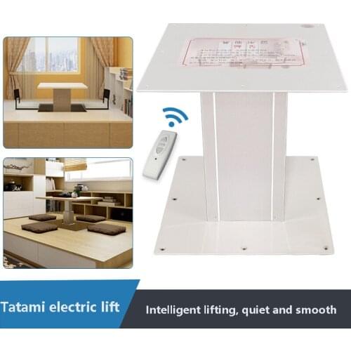 24V Tatami Electric Lift Table Automatic Lifting Platform Adjustment Height 310-680 360-800MM for Home Automatic Lift Platform
