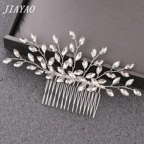 Rhinestone Hair Comb Head Accessories For Women Bride Hair Accessories Wedding Hair Comb Head Piece Women Hair Jewelry
