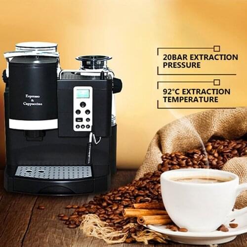 Semi-automatic fresh coffee machine