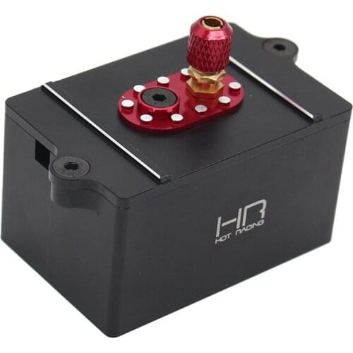 Hot Racing machined aluminum replica fuel cell receiver box for 1/10 Tamiya CC-02 vehicles