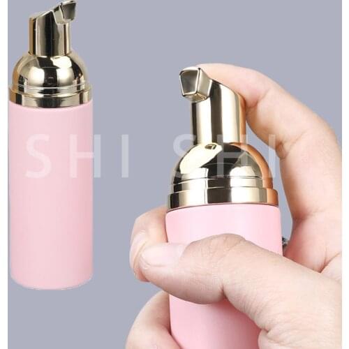 30 Pcs 50ml Plastic(BPA free) Frosted Foam Pump Bottle Refillable Empty Cosmetic Container Cleanser Soap Shampoo Foaming Bottles