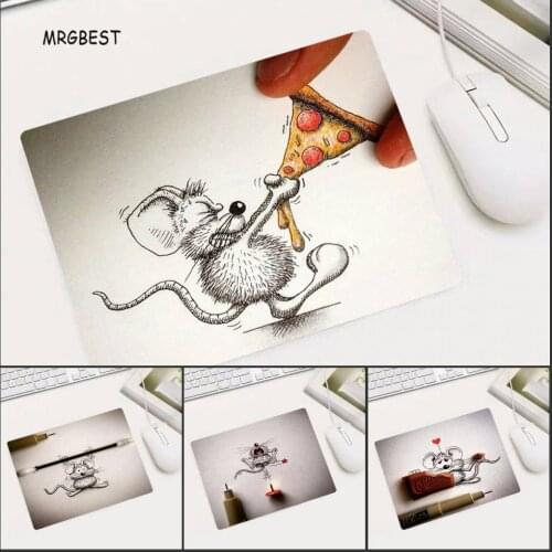 MRGBEST In Stock Small Size Mouse-Pad Comfortable Non-slip Rubber Mouse-Pad for Gaming Creative Mouse Illustration Mouse Pad
