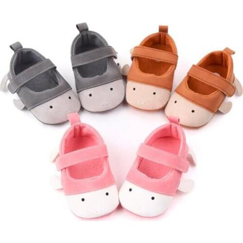 New Baby Shoes Infants Cartoon First Walker Soft Sole Newborn First Walkers Boys Girls Crib Shoes