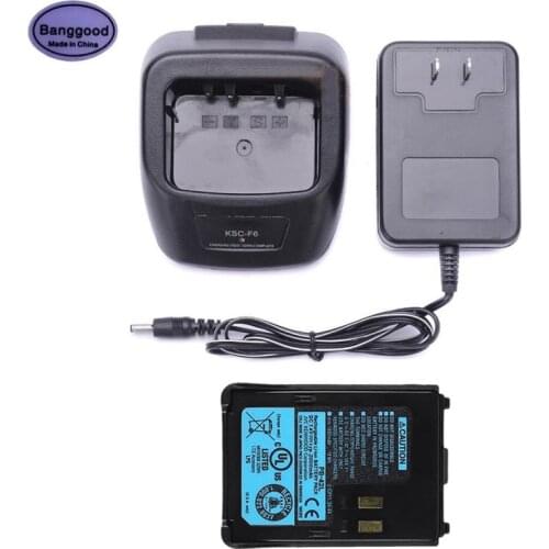 PB-42L PB42L 7.4V 2000mAh Li-ion Battery + KSC-F6 AC Charger for Kenwood TH-F6A TH-F6 TH-F7 TH-F7E TH-F7A Radio Walkie Talkie