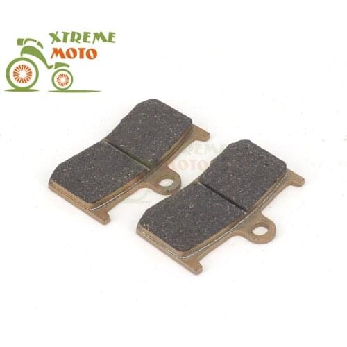 Front Motorcycle Brake Pads For HONDA RS125 NSF250R KAWASAKI Z800E ZX9R SUZUKI GSXR1300 Motocross Enduro Dirt Pit Bike Off Road
