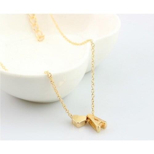 1pcs Letter A Pendant Fashion Necklace Party Favors And Gifts Wedding Gifts For Guests Wedding Souvenirs Party Supplies