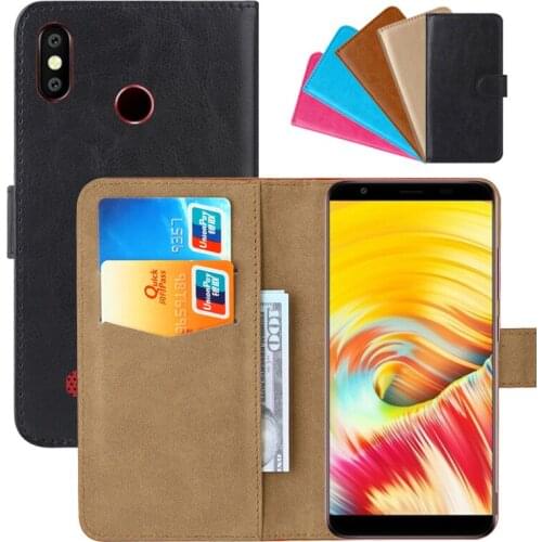 Luxury Wallet Case For Vernee T3 Pro PU Leather Retro Flip Cover Magnetic Fashion Cases Strap
