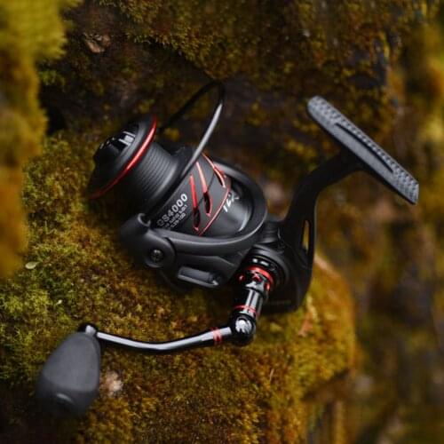LINNHUE Fishing Reel CNC Aluminum Max Drag 17lb Spinning Reel 4.7:1/5.0:1 Gear Ratio Fishing Accessories carretilha de pesca