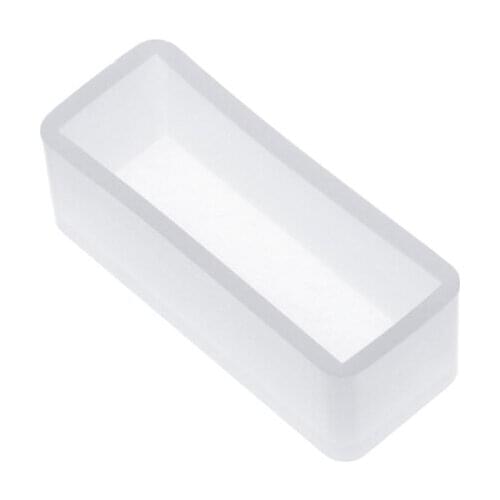 Silicone Mold DIY Square Rectangle Exopy Resin Mirror Crafts Jewelry Decoration E56C