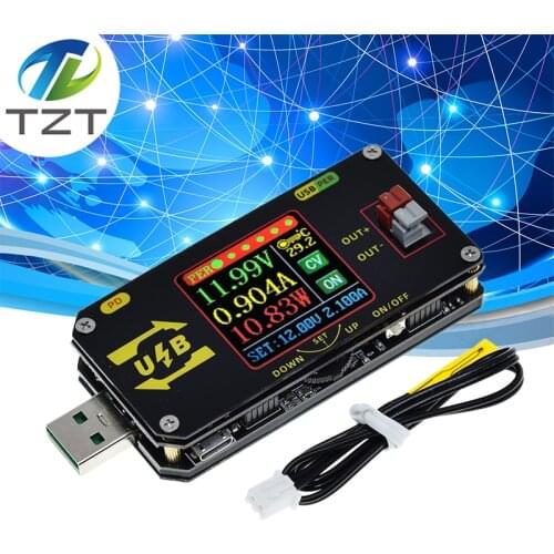 USB Color screen charging tester Numerical control voltage Buck and boost power supply Applicable model:XY-UMPD