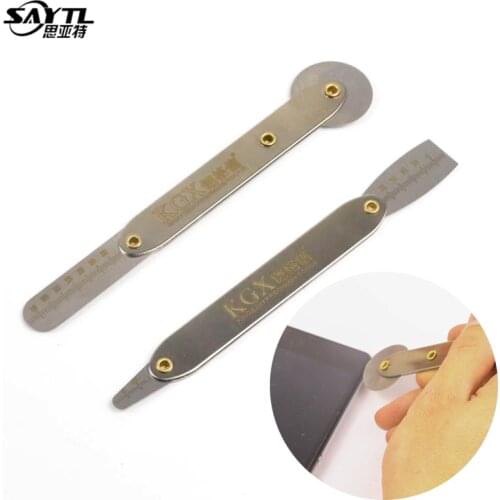 SAYTL Mobile Phone LCD Screen Disassembly Roller Opening Pry Tools Ultra Thin Flexible Stainless Steel Pry Spudger Tool
