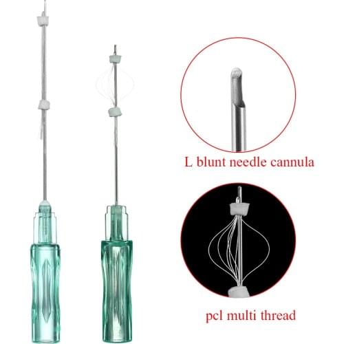 10pcs Pcl Thread Lift Korea Strong Face Lifting Mesh/Fishbone/Multi/Double Screw Pdo Plla Pcl thread