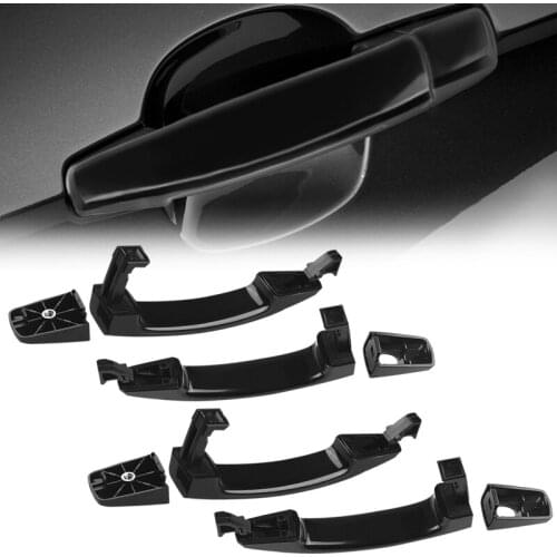 4 PCS Left & Right For Chevrolet AVEO Captiva For Saturn Vue Outside Door Handle Exterior Door Handle Car Outside Handle Bowl