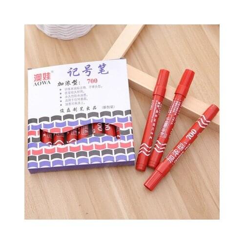 700 Extended Oily Marker Marker Large-end Marker Pen Boxed Stationery Wholesale