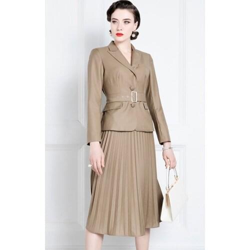 High End Professional Suit Women 2021 New Summer Formal Suit Temperament Celebrity Fashion Business Dress