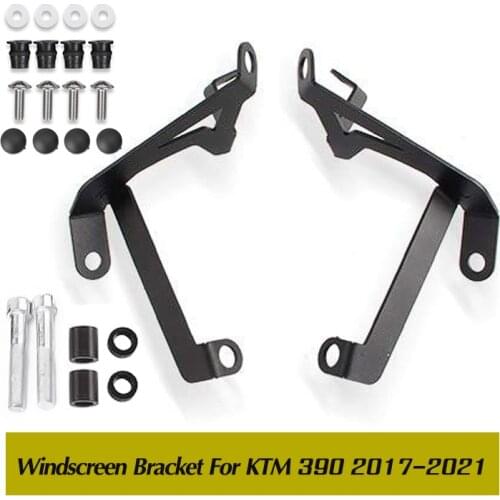 Motorcycle Accessories Windshield Windscreen Bracket for KTM Duke 390 2017 2018 2019 2020 2021 Wind Deflector Mounting Support