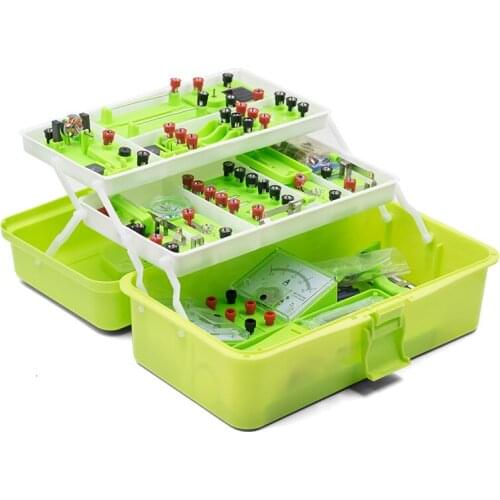 Junior high school electricity experiment box physics experiment box circuit experiment electromagnetism experiment equipment