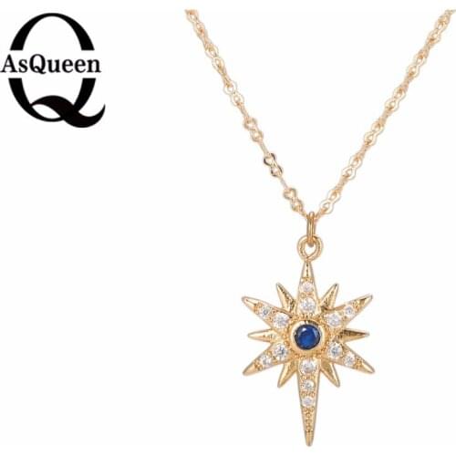 New Sun Flower Necklace Pendant Rhinestone Charming Gold Color Link Chain For Women Party Chic Jewelry
