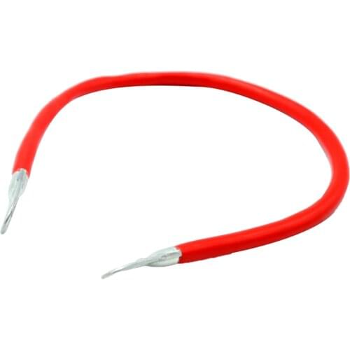 50cm 100A 5AWG Gauge Power Inverter Auto Battery Ground Cable Wire Kit Replacement for DC to AC Inverters RV Car Solar Marine
