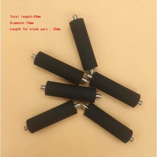 Large format printer rubber pinch roller for Xuli Human Allwin Myjet Dika Yaselan Konica 512 paper pressure pinch roller 42.5mm