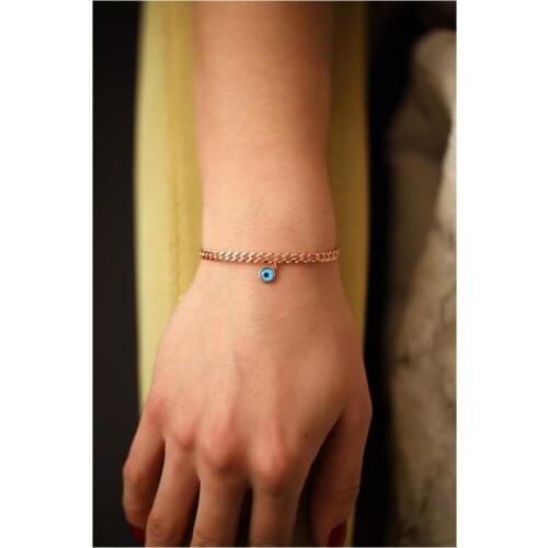 SRO Fashion Charms And Chain Model Rose Silver Bracelet Italian Modern Design Premium Jewelry For Women Hand Made Style Comfor