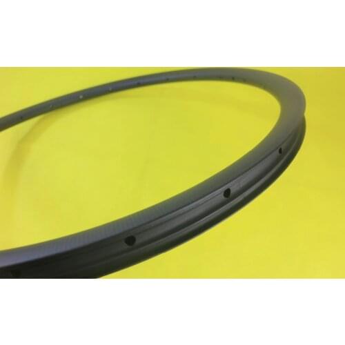 SS 29er 28mm width 3K UD matte glossy MTB XC carbon bike rim 25mm depth asymmetric hookless 24H 28H 32H external nipple position