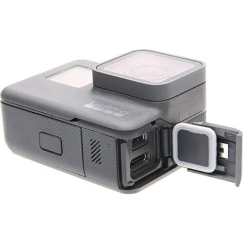 Side Side Door Cover USB-C Mini HDMI Port Side Protector Replacement for GoPro HERO5/6/7 Black UV Filter Lens Repair Parts