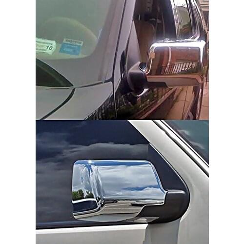 Triple Chrome Plated Door Mirror Cover for 06-11 Ford Ranger /06-10 Explorer / 07-10 Explorer Sport Trac / 06-09 Mercury 1 PAIR
