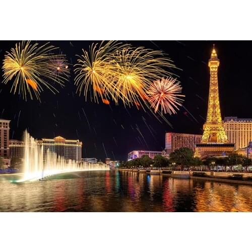 Firecrackers Paris city photography backgrounds vinyl wedding Eiffel photo backdrop for photo studio accessory photophone lv-190