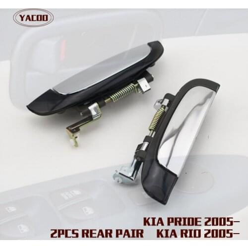 1PAIR REAR EXTERIOR DOOR HANDLE FOR KIA RIO OEM: 83650-1G000 83660-1G000