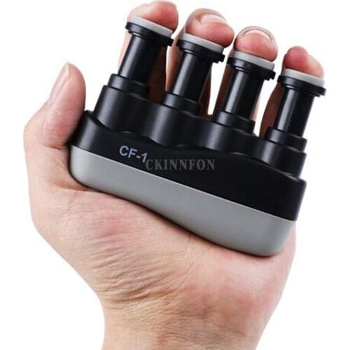 100Pcs/Lot Guitar Finger Exerciser Piano Guitar Finger Power Trainer Hand Grip Gripper Workout Gym Exerciser