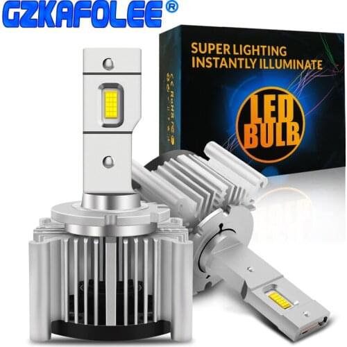 2PCS D1S D3S Headlight Canbus Bulb 6000K D4R D1R LED Car Light No Error 110W 20000LM Kit Mini 1:1 to Replace HID Conversion Lamp