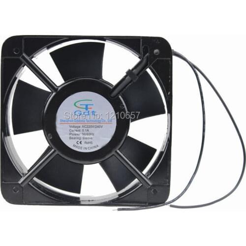 8pieces lot Gdstime AC 220V 240V 15CM 150MM 150x150x50mm Industrial Ventilation Exhaust Cooling Fan