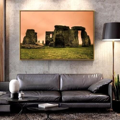 Artcozy Oil Canvas Painting strange stones For Home Decoration Wall Art