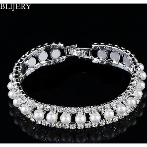 BLIJERY Bracelets With Diamonds