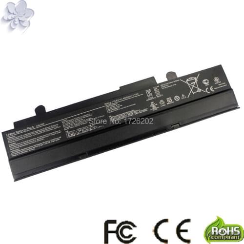 Black Laptop battery For Asus Eee PC VX6 1011 1015 1015P 1015PE 1016 1215N 1215B A31-1015 A32-1015 AL31-1015 PL32-1015