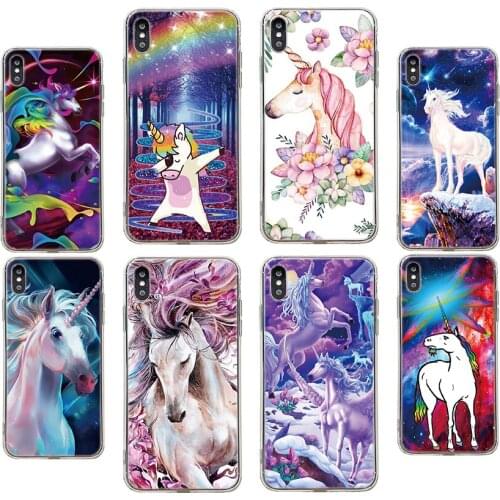 For ZTE Blade 20 smart V9 V10 Vita V2020 A7 A5 A3 2019 L8 A530 A606 Axon 10 Pro 11 SE 5G Rainbow unicorn catnoon Soft phone case