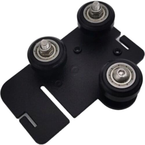 Funssor Not assembled Creality Ender 5/5 Pro X axis carriage plate ender 5 pro extrusion hotend plate with wheel