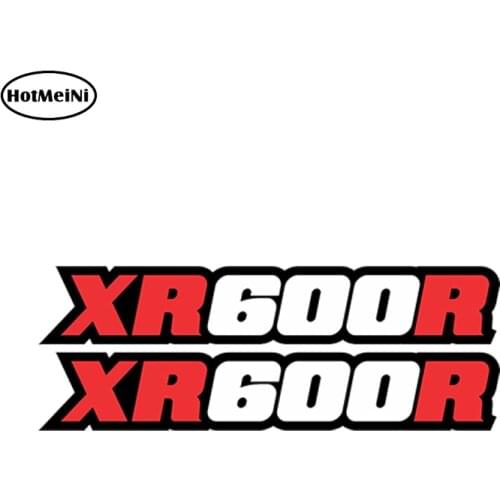 HotMeiNi 13cm x 2.5cm Car Styling Xr600r Decals Graphics Swingarm Stickers Mx Dirtbike Xr600 Xr 600 600r Waterproof Accessories