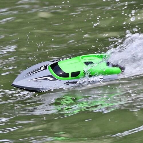 Water Boat Toy 2.4G High-speed Remote Control Boat 7.4V Speed Racing Water Cooled Overturning Reset Speed Boat Water Game Boats