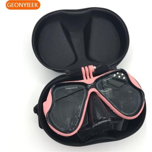 Diving Mask Glasses Case Protector Container Organizer Box For Gopro Camera Mount Diving Glasses Bag