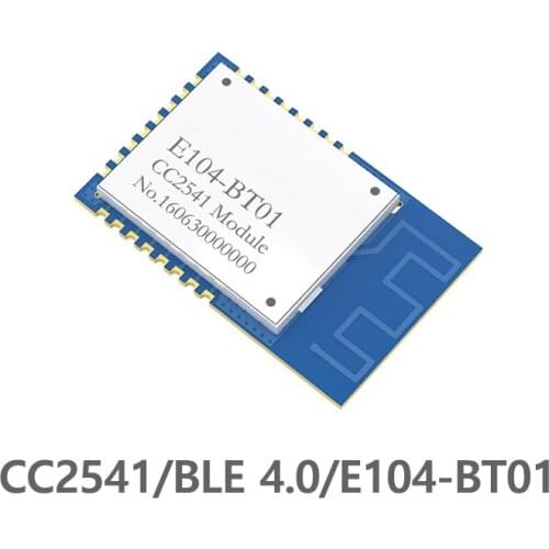 CDSENET BEL4.0 SMD Bluetooth Module 2.4GHz CC2541 Ble 4.0 Ibeacon RF Transmitter Receiver E104-BT01 Iot SPI Wireless Transceiver