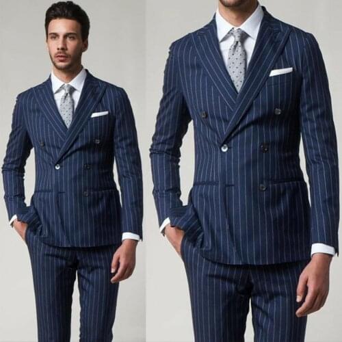 YIWUMENSA Slim Fit Grooms Wear Men Suits For Wedding Robe De Soirée De Mariage Business 2 Piece Jacket With Pants TuxedosBlazers