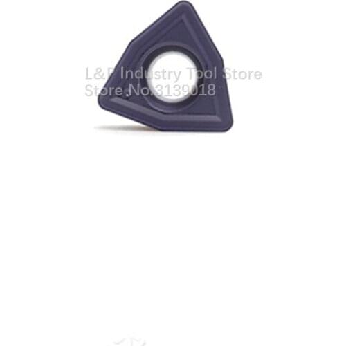 New Genuine Duracard WCMX040204 DC9800 U Drill Carbide Inserts WCMX 040204 DC9800 CNC Turning Tool