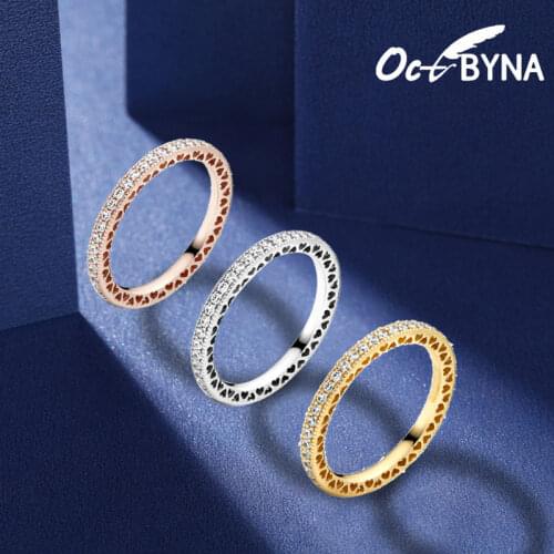Octbyna Rings With Diamonds