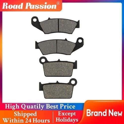 Road Passion Motorcycle Front and Rear Brake Pads For YAMAHA YZ125 YZ250 WR 250 WR 450 YZ250F WR250F WR250R/X YZ450F WR450F