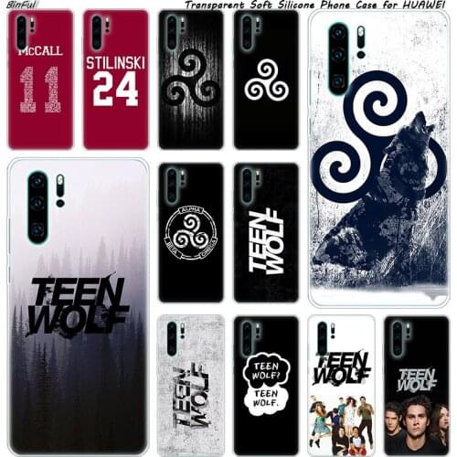 Derek Hale Quotes Teen Wolf Silicone Phone Case for Huawei P30 P20 Pro P10 P9 P8 Lite 2017 P Smart Z Plus 2019 NOVA 3 3i Fashion