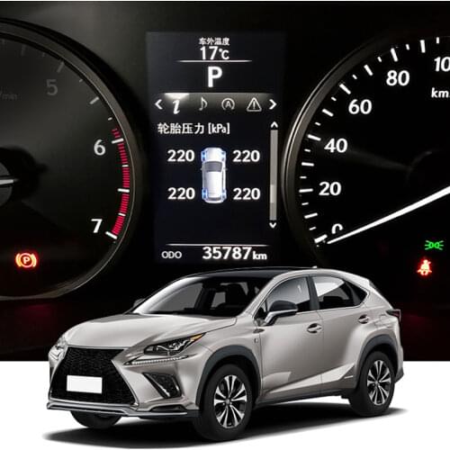 For Lexus IS NX NX200t NX300h Series Car TPMS Tire Pressure Monitoring System Auto Tire Pressure Display Security Alarm