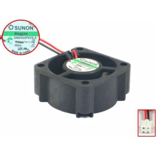 SUNON GM2404PKVX-A GN DC 24V 1.7W 2-wire 40x40x20mm Server Cooling Fan