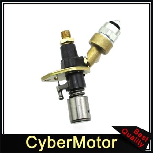 Fuel Pump With Solenoid For Yanmar Diesel Engine L100 186F 10HP Chinese Engine Motor